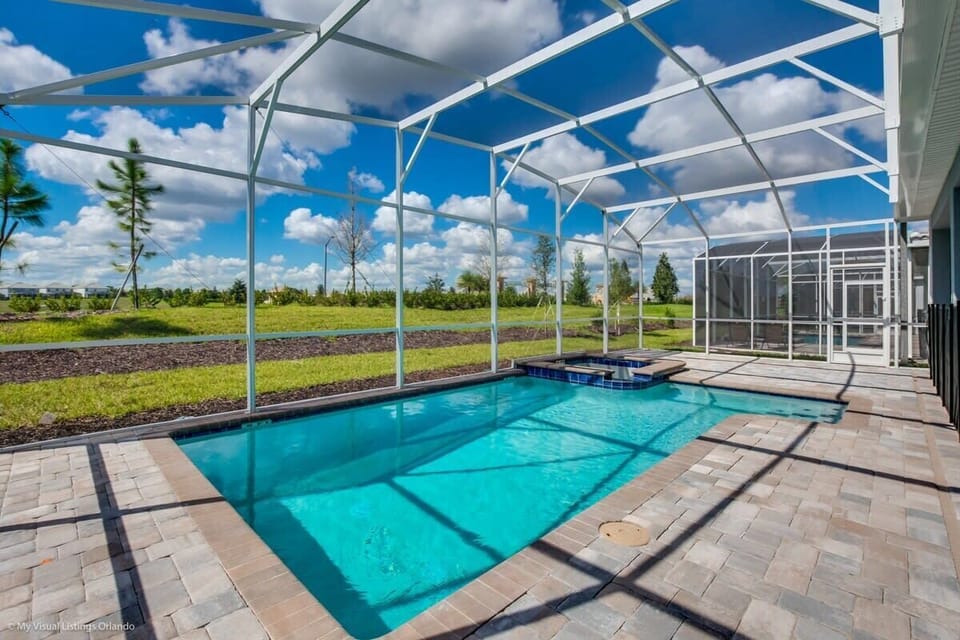 Your own private pool awaits! Spend the day swimming, lounging in the sunshine, and enjoying laid-back family time in the comfortable outdoor living area. Optional pool heat is available for an additional charge.