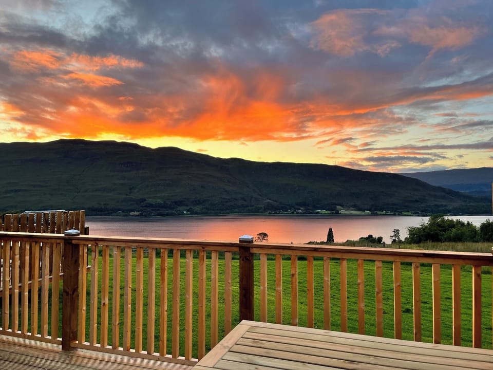 View | Black Grouse - Dalaraban Luxury Pods, Fort William
