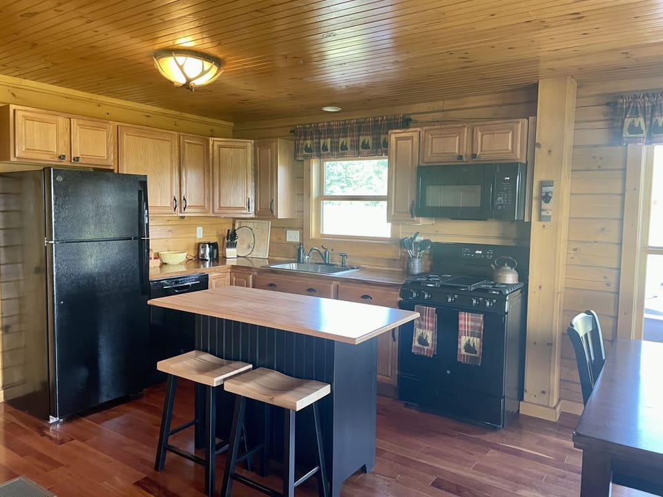 Kitchen with Gas Range