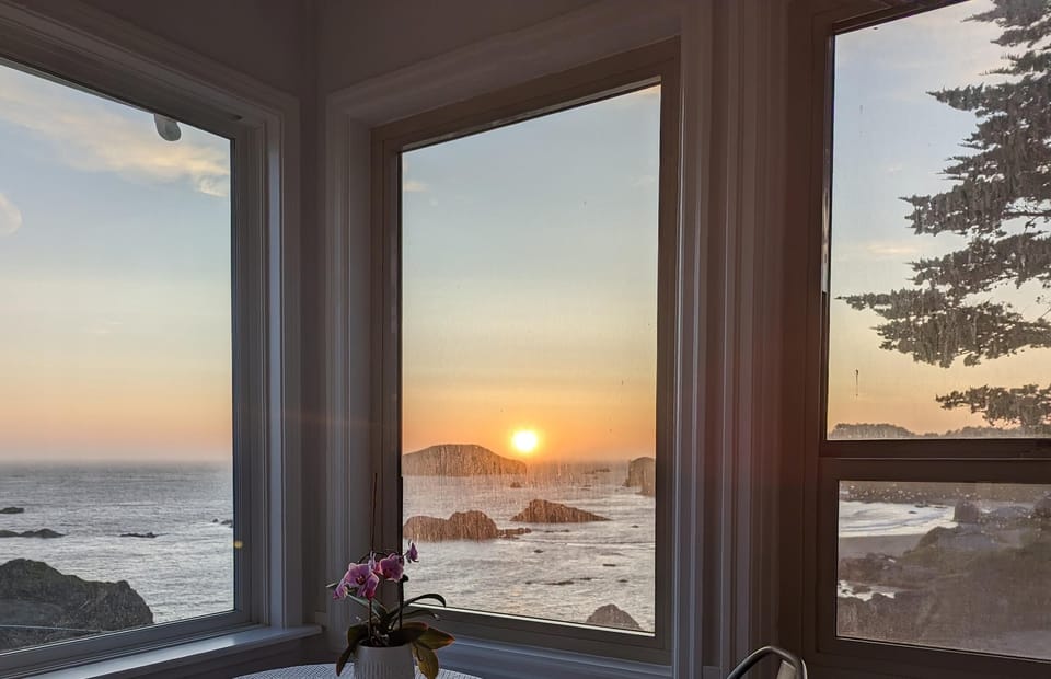 Sunset from your window!