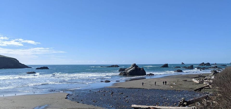 Harris Beach is a quick walk or just one minute away by car.