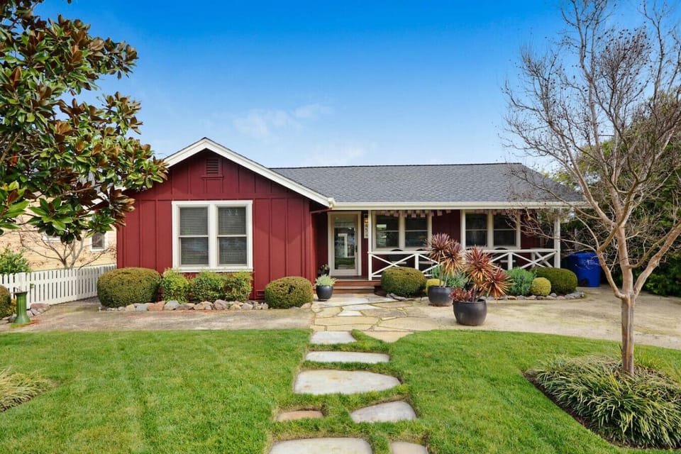 Red Downtown Farmhouse