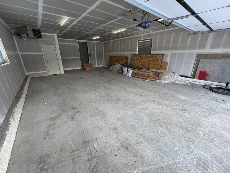 Heated garage for winter use only