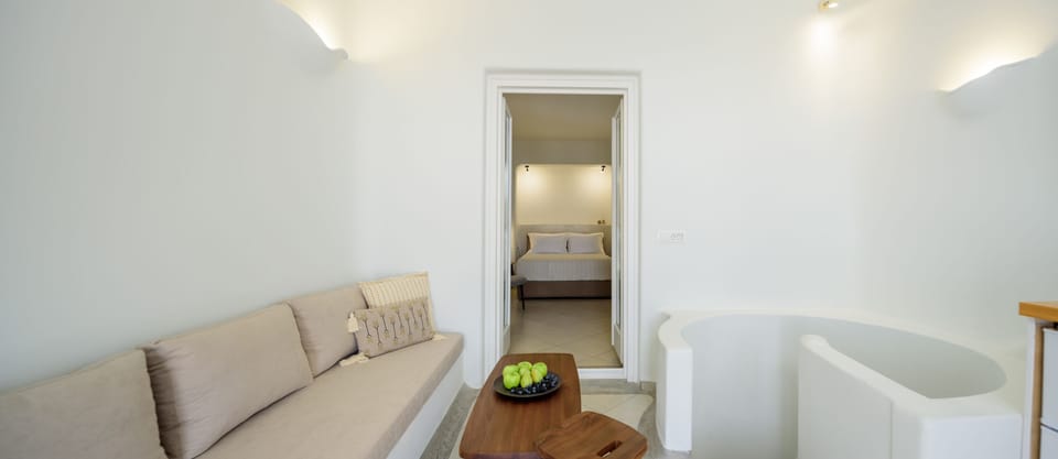 Deluxe Apartment | Private kitchen | Mini-fridge, microwave, electric kettle, toaster