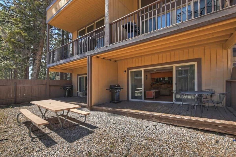 Outdoor view of yard. 