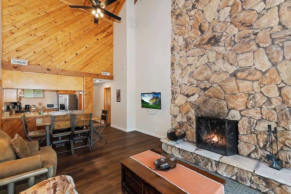 Fireplace. 