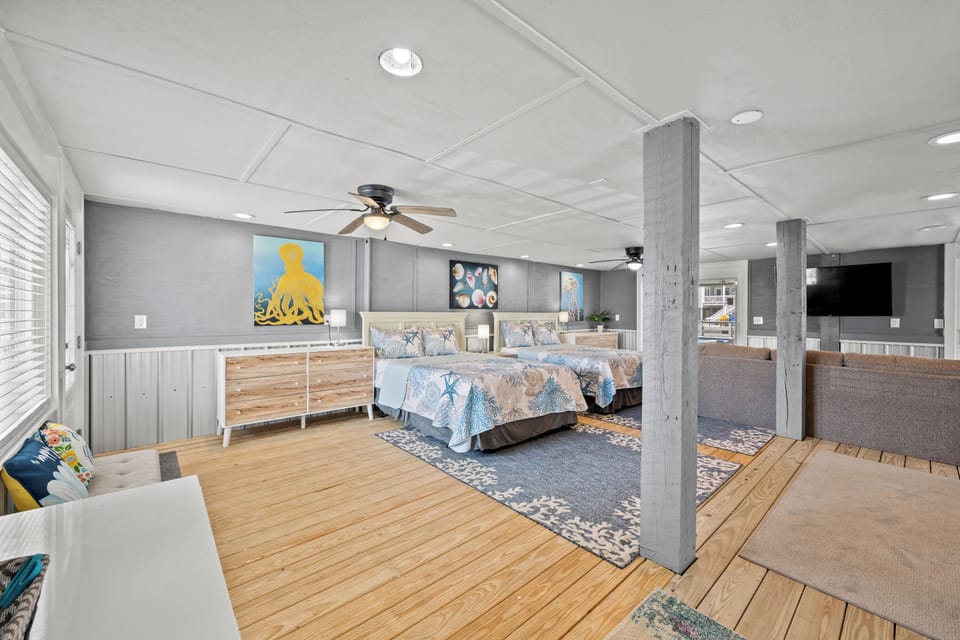 Have plenty of space for your whole family to enjoy a beach week.