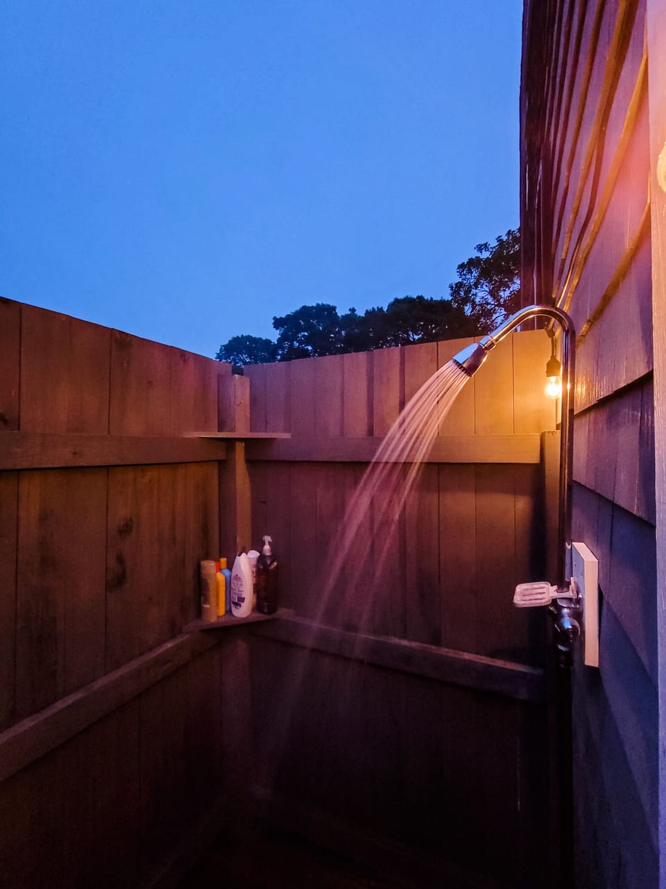 Outdoor shower