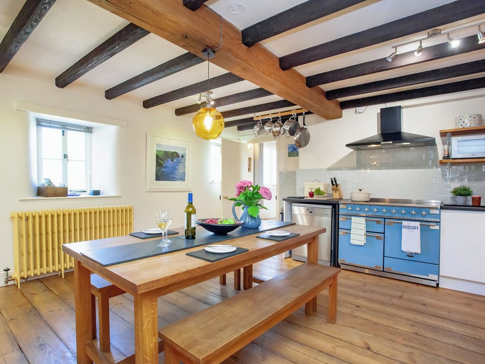 Kitchen/diner | Trevigue Holiday Cottage - Trevigue Holiday Cottages, Crackington Haven, near Bude