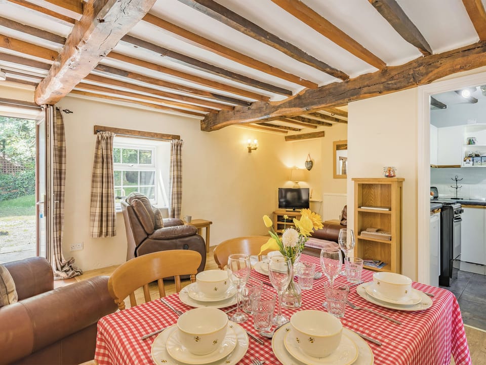 Dining Area | Bluebell Cottage - Pen y Bryn Farm and Holiday Cottages, Betws Yn Rhos