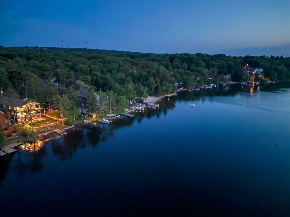Doesn't Get Better Than This!!
Lake Harmony at Dusk.