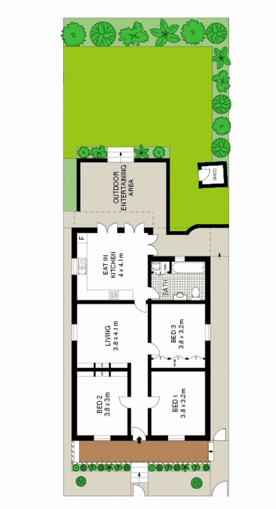 3 Cook St Floor Plan
