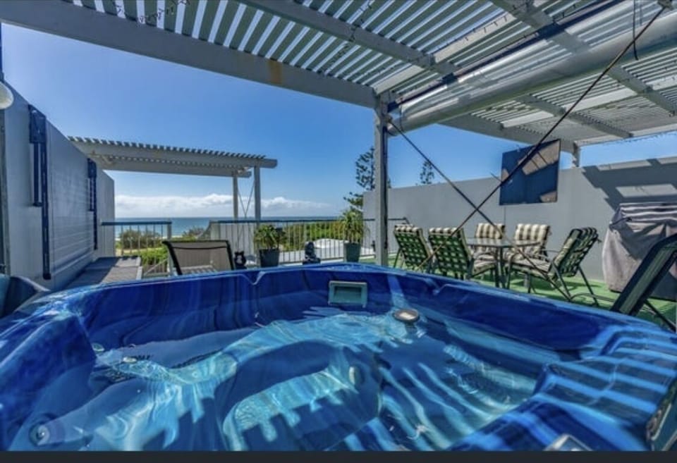 Private rooftop terrace, with views of the ocean