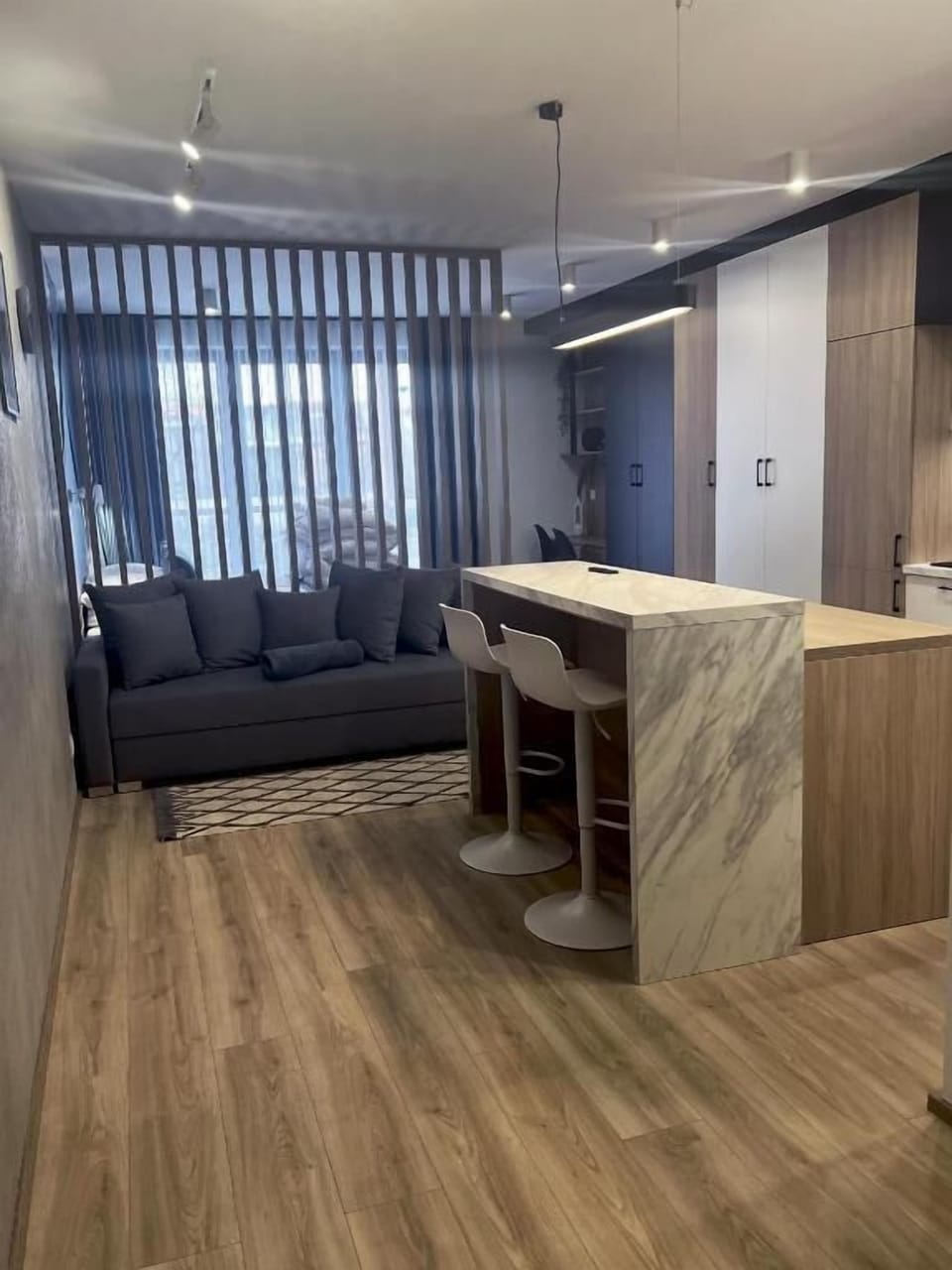 Apartment | 1 bedroom, desk, laptop workspace, iron/ironing board