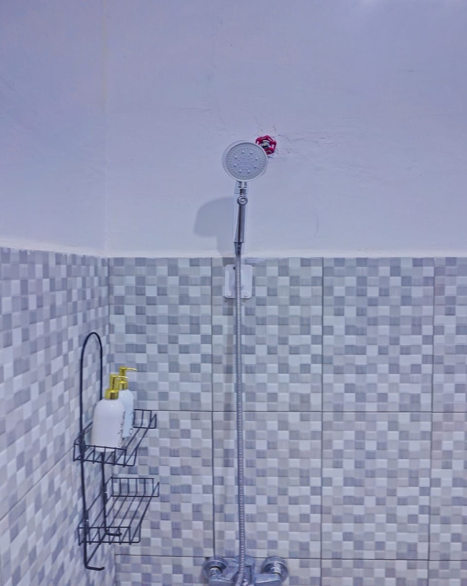 Family Suite | Bathroom | Shower, towels, soap, shampoo