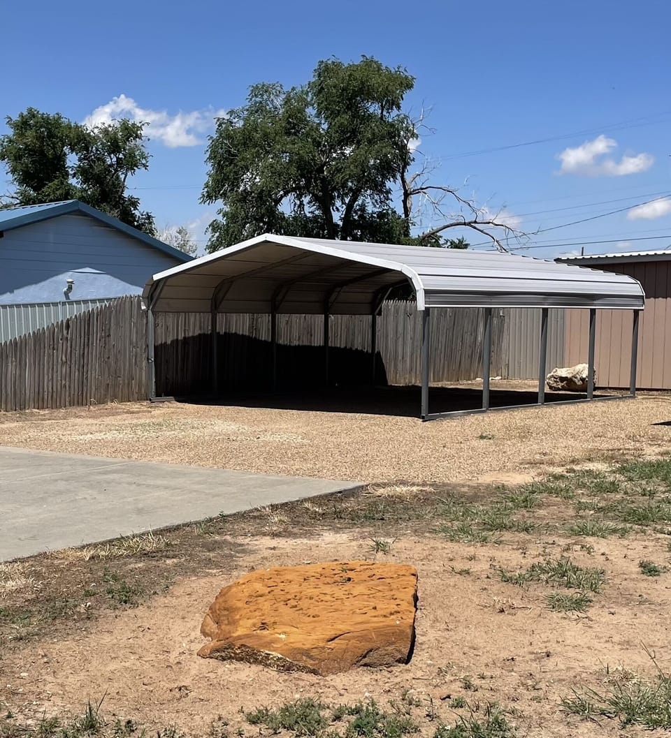Carport that you can park under