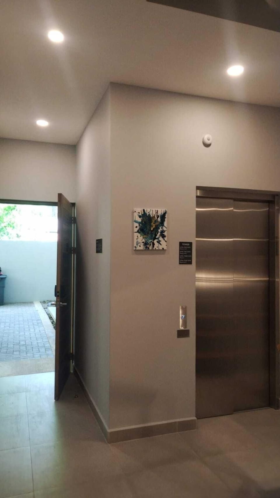 Entry To Elevator