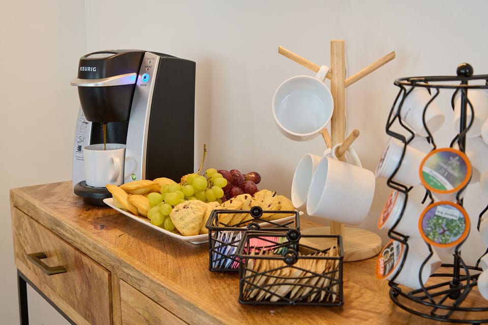 We have got you covered in the tea and coffee department!