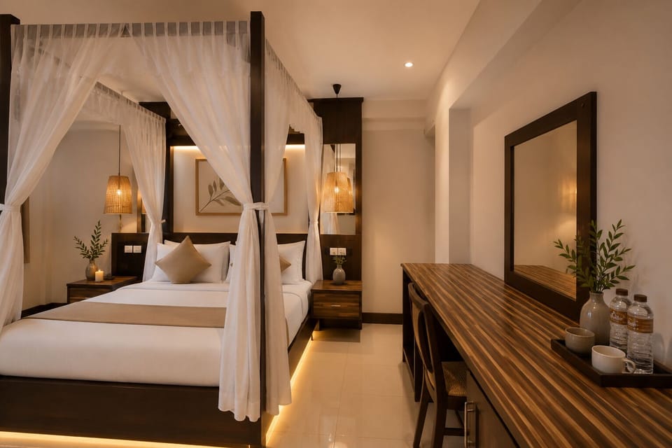 Double upper 4th floor | Desk, free WiFi, bed sheets