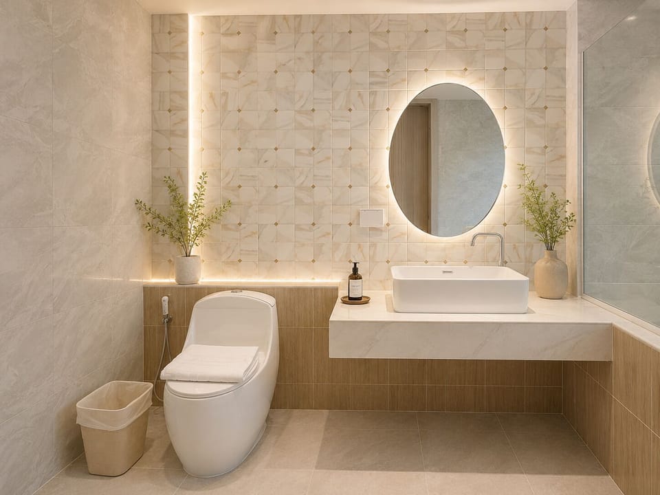 Standard Queen Room | Bathroom | Shower, free toiletries, hair dryer (on request), towels