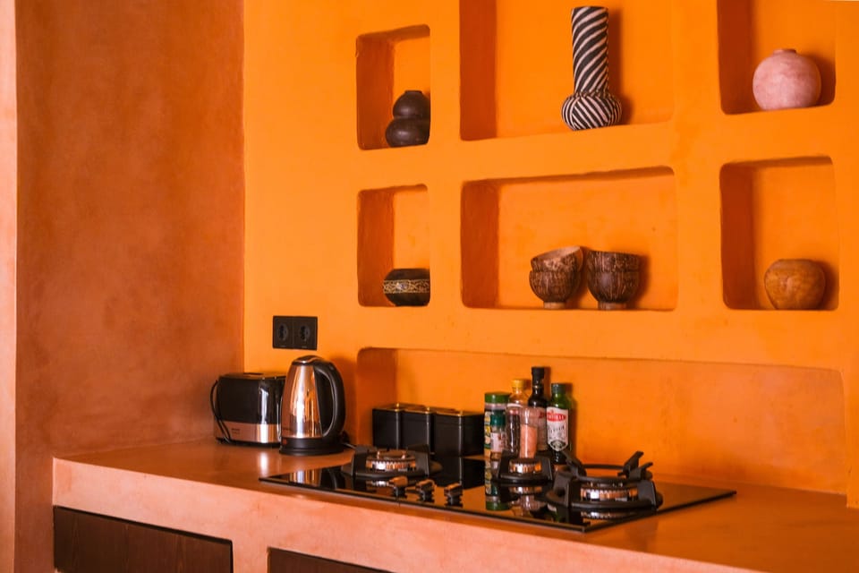 Villa, 2 Bedrooms | Private kitchen | Coffee/tea maker