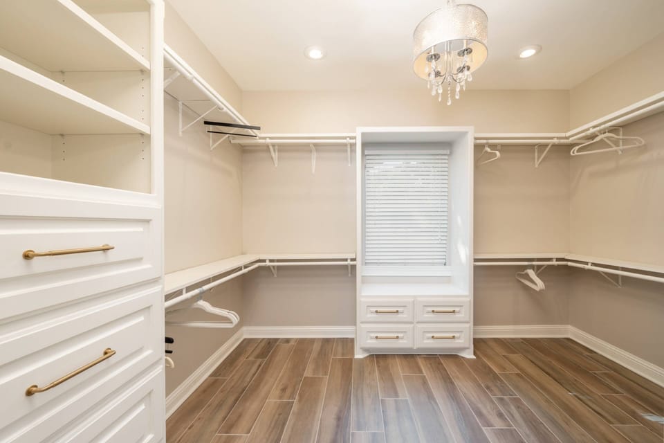Large Primary Closet