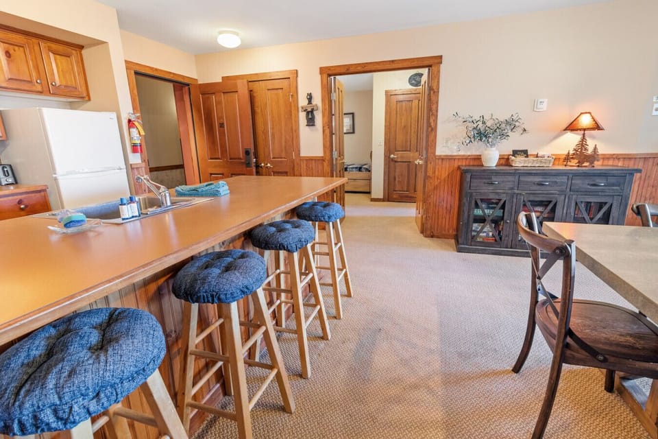 Kitchen island with seating