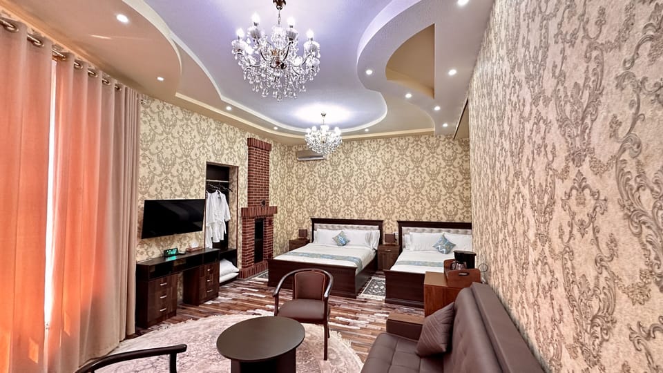 Family Double or Twin Room, 2 Double Beds | Premium bedding, in-room safe, laptop workspace, soundproofing
