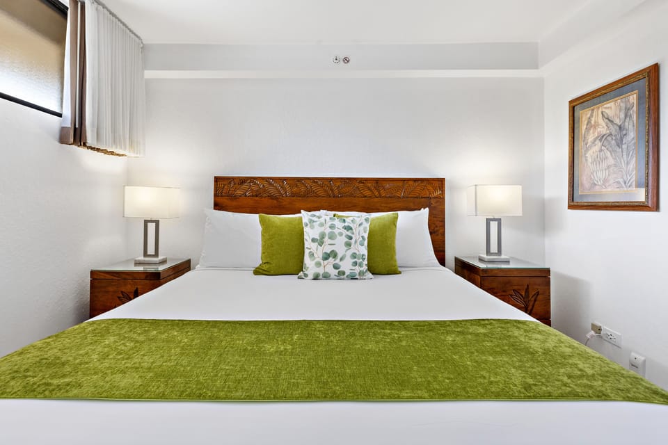 Comfortable King size bed