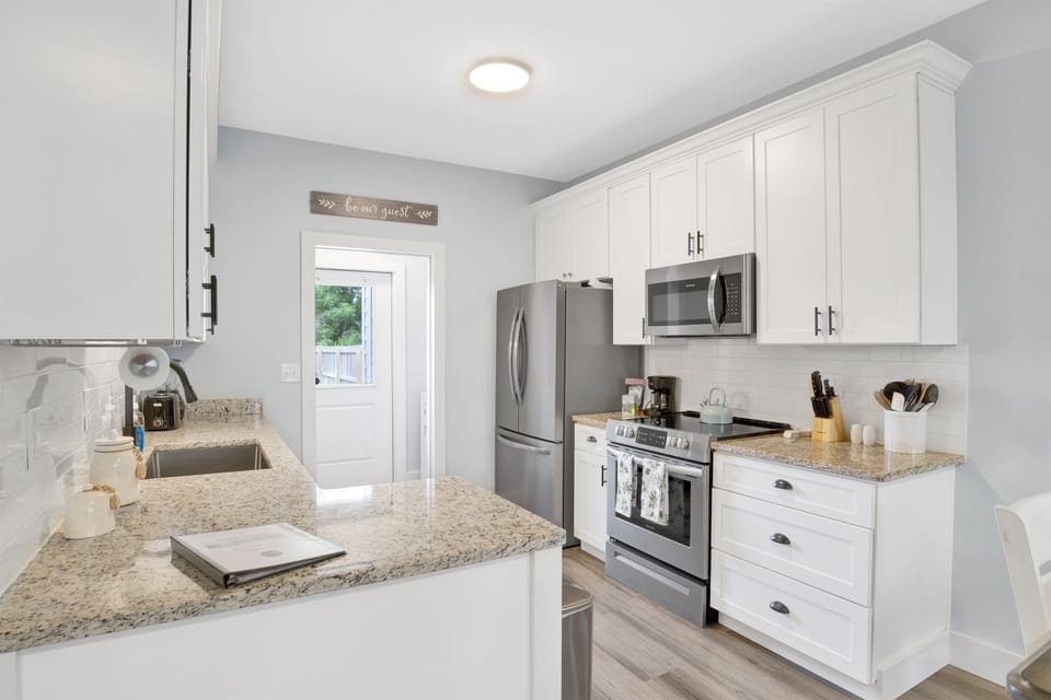 Fully equipped kitchen