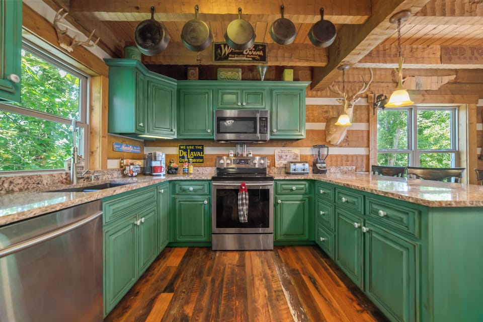 Fully stock kitchen