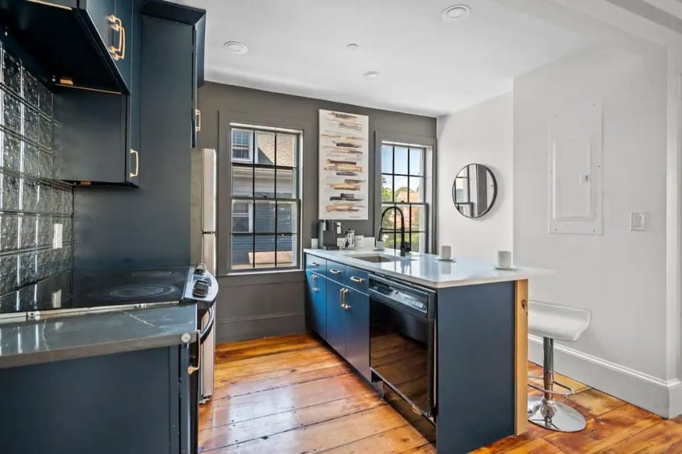 Kitchen is fully equipped with all you need to cook up meals during your stay