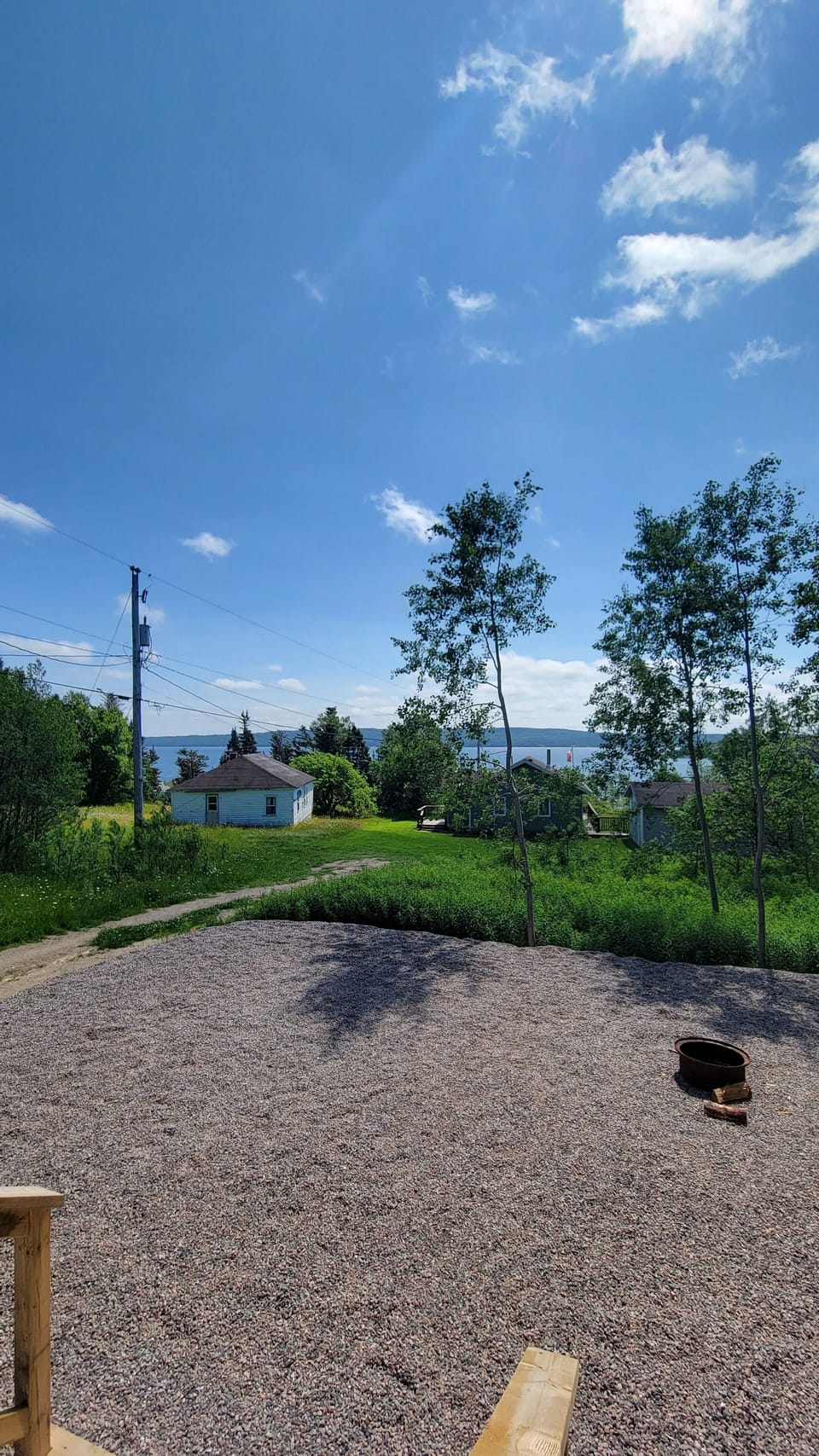 Summer views from the deck