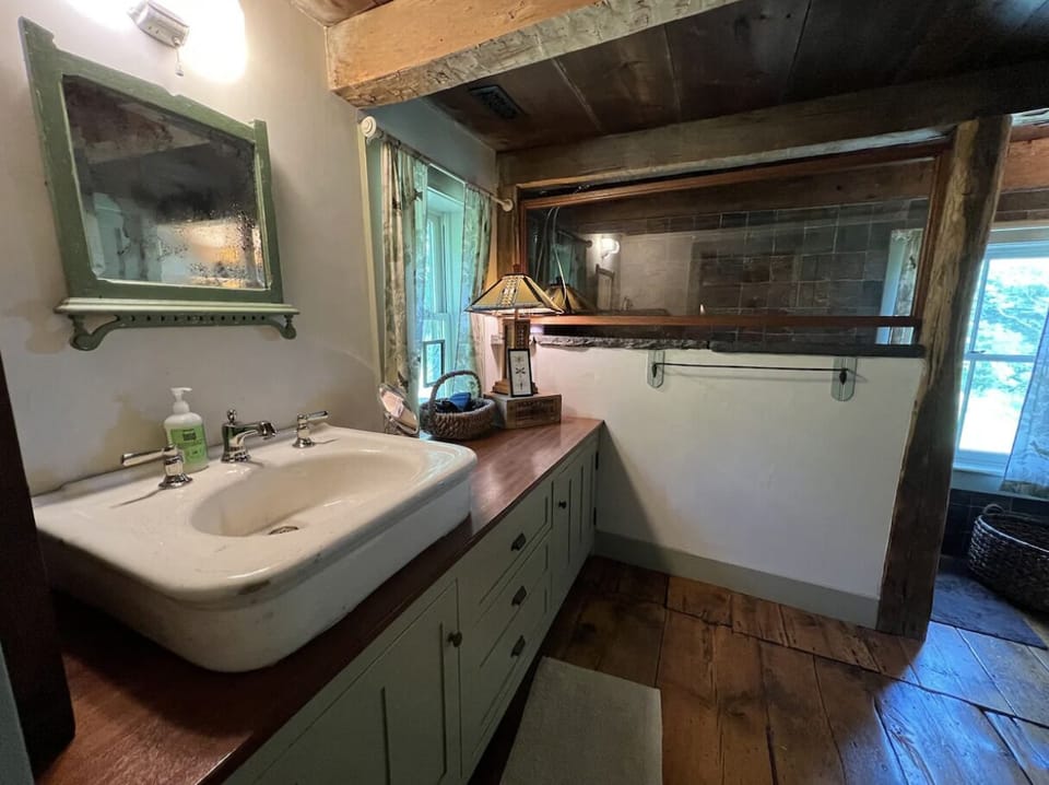 Master Bathroom and Slower with Stone Slate
