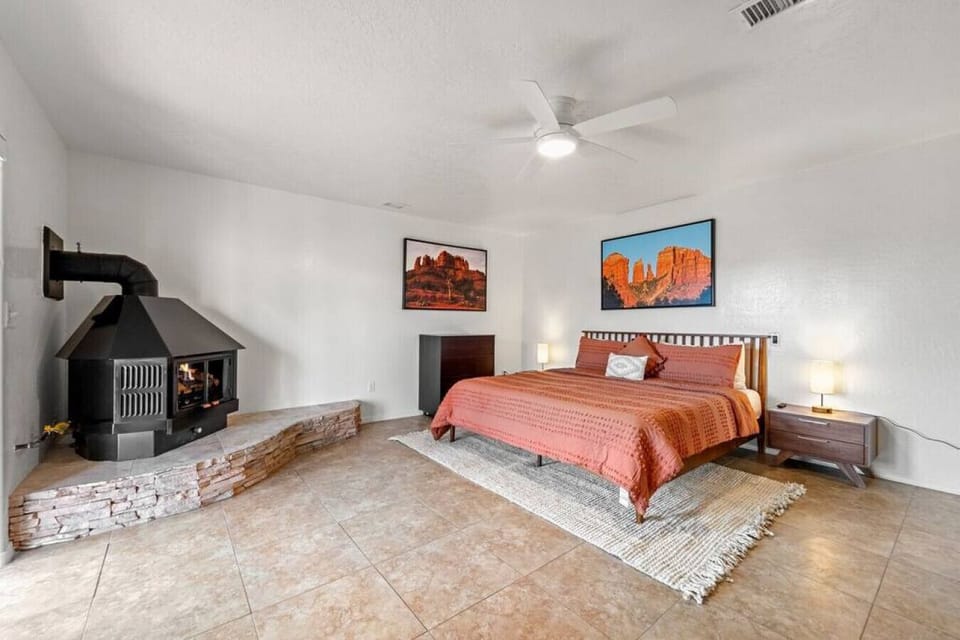 Furnace in the bedroom