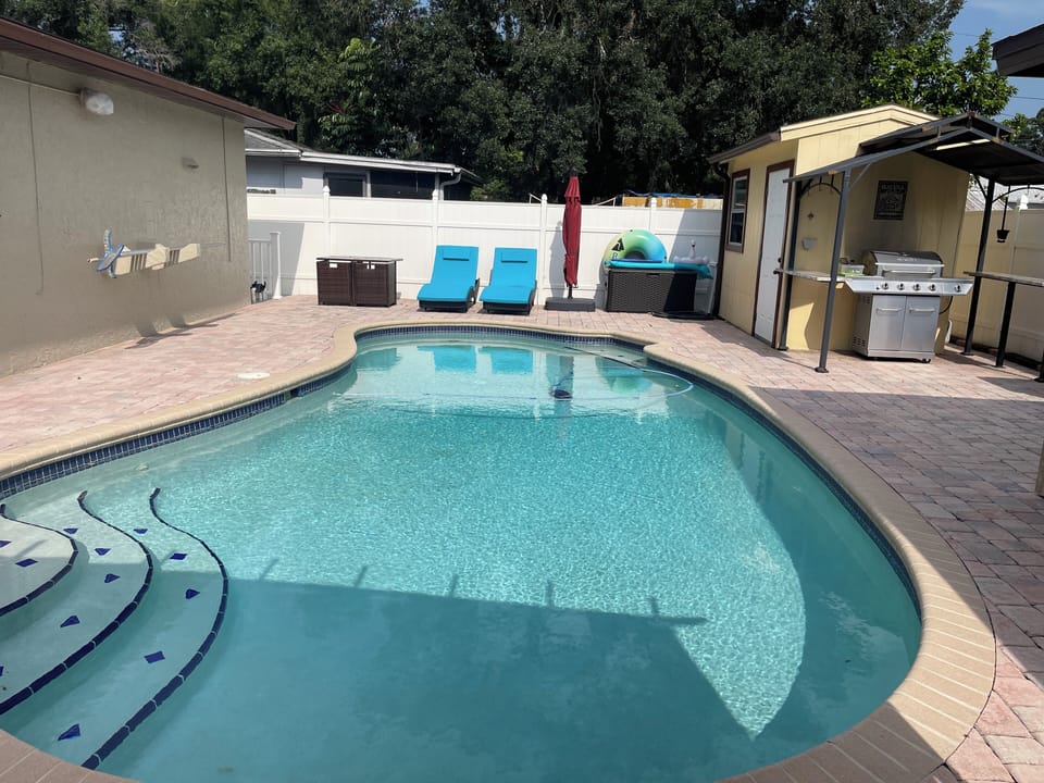 Saltwater Pool Area