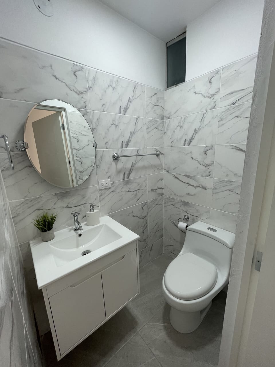 Baño de visita