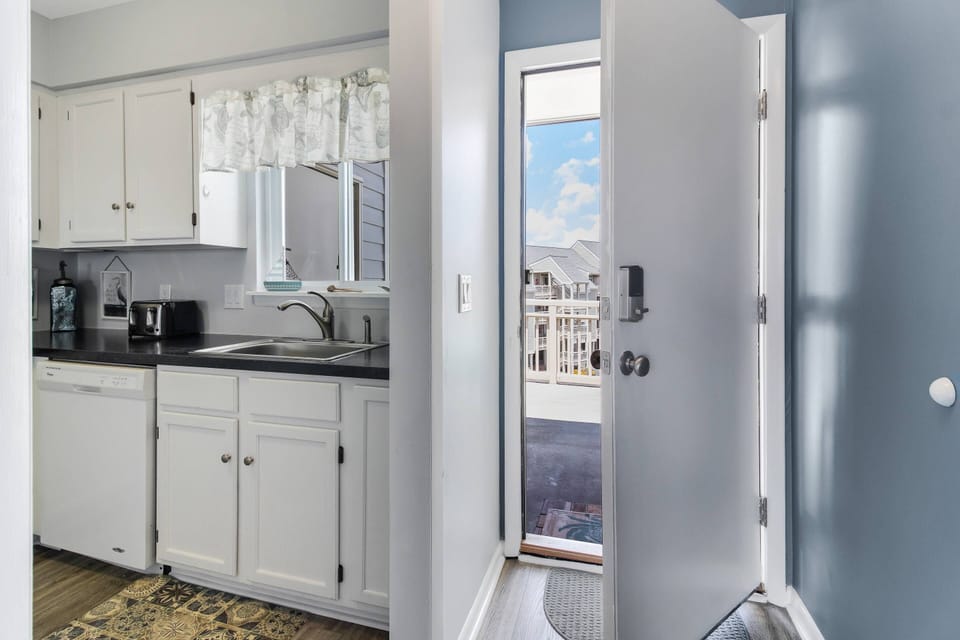 Enter the Villa into the Open Concept Living Areas. With the Kitchen just inside the door, unloading your Groceries is Quick & Easy.