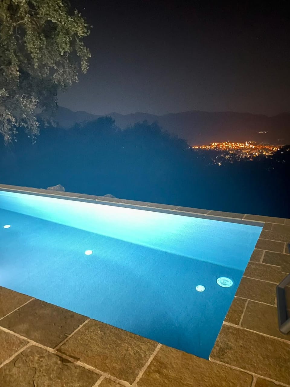 heated swimming pool