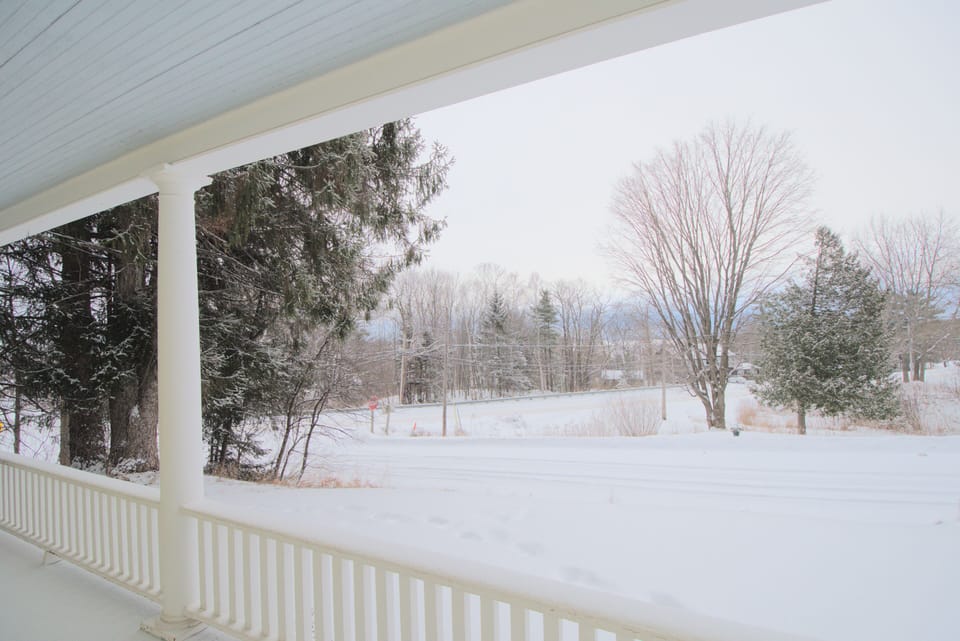 Dreamy views from the porch