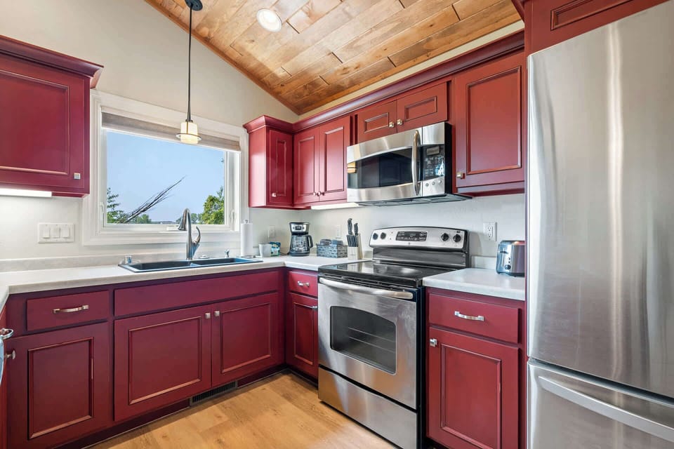 Fully equipped kitchen