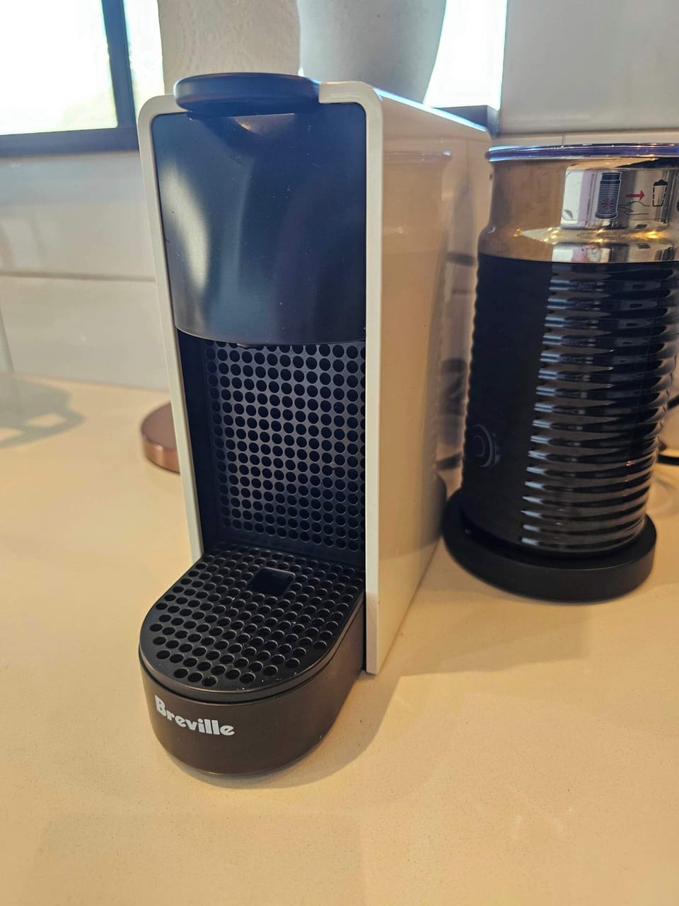 Please note, there is a Nespresso Machine, but you will need to bring your own coffee pods.