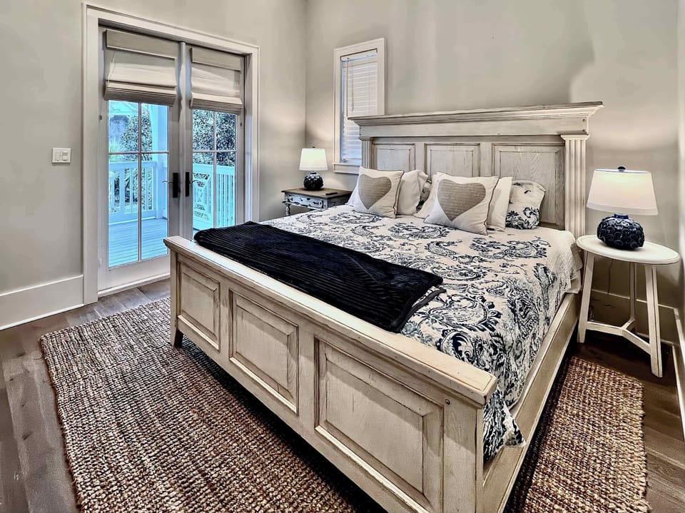 Bedroom #4 features a King bed and an ensuite. 