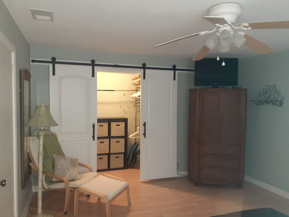 Large bedroom closet