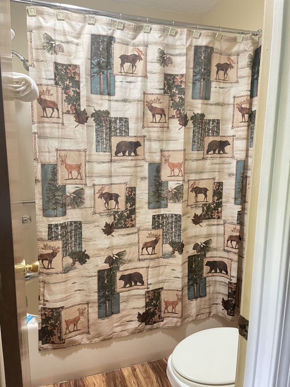 Free toiletries, hair dryer