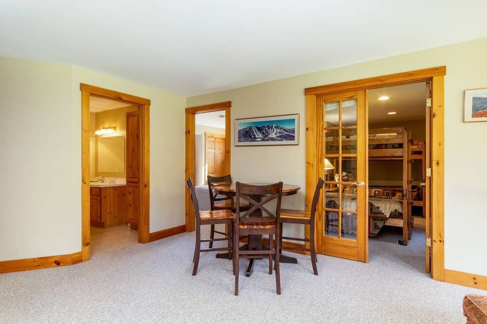 Basement Den area - super light, high ceilings