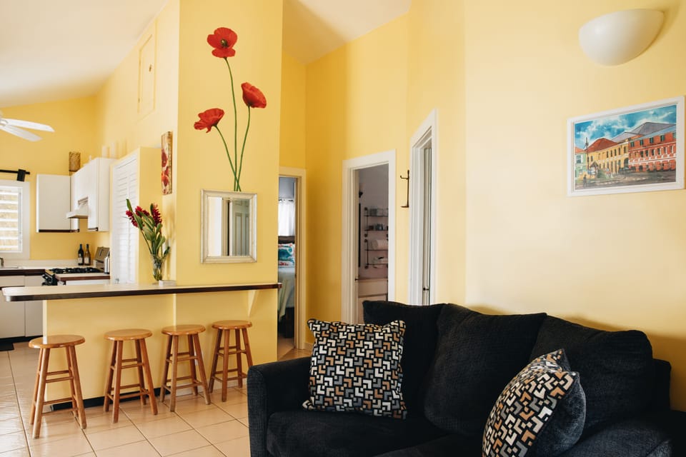 Upstairs living area

