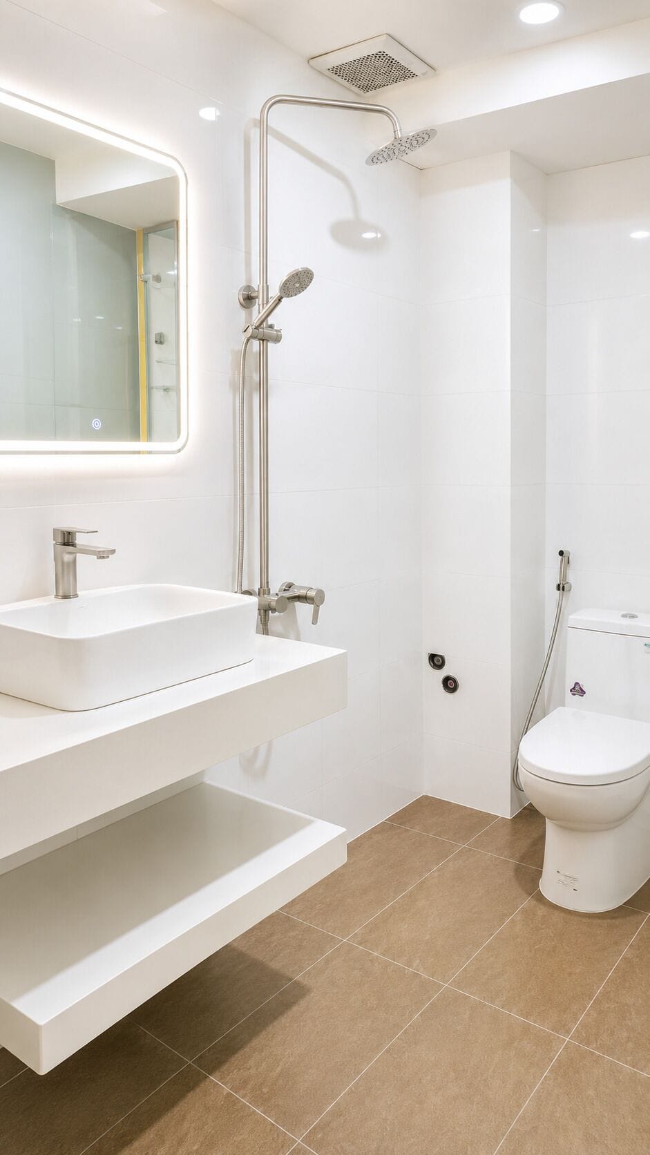 Superior Triple Room, 1 Bedroom, Private Bathroom | Bathroom | Hair dryer, slippers, towels, soap
