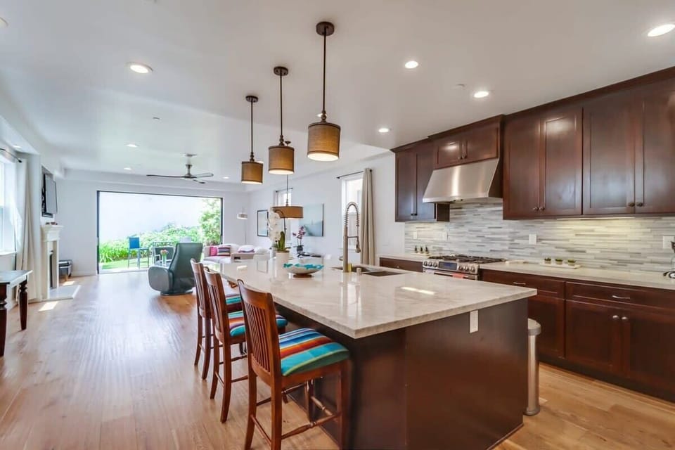 Bar seating for hosting