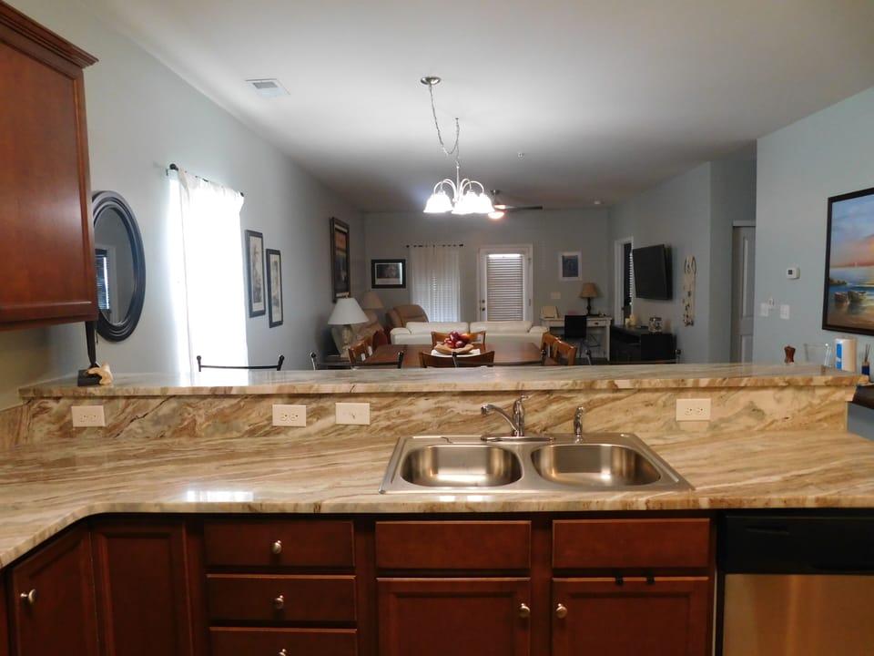 View of Condo from Kitchen